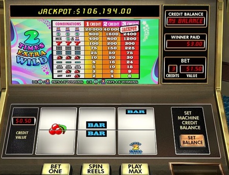 2 Times Extra Wild Slot