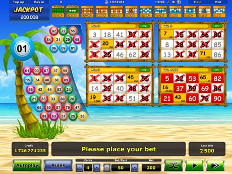 Beach Party Bingo Slot