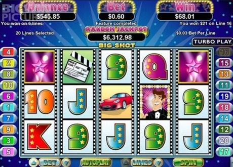 Big Shot - RTG Progressive Slot