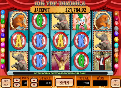 Big Top Tombola Slot