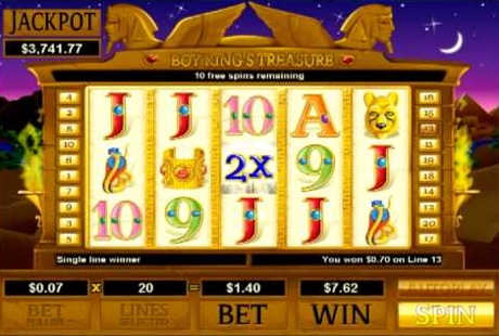 Boy Kings Treasure - RTG Progressive Slot