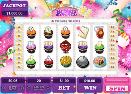 Bunko Bonanza - RTG Progressive Slot