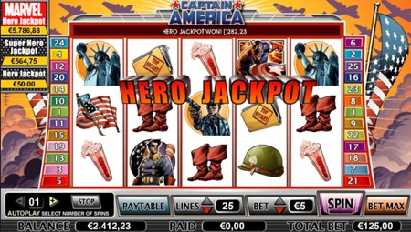 Captain America slot