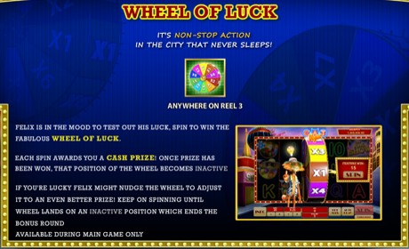 Wheel of Luck Bonus