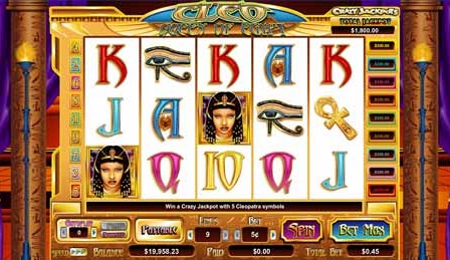 Cleo Queen of Egypt - Crazy Jackpots Slot
