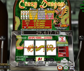 Crazy Dragon Slot RTG Progressive
