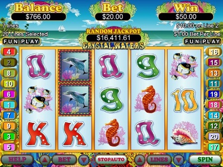 Crystal Waters - RTG Progressive Slot