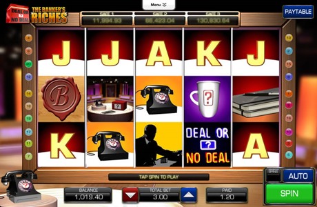 Deal Or No Deal: The Banker's Riches Slot