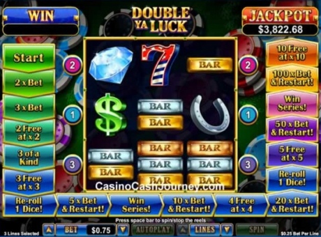 Double Ya Luck - RTG Progressive Slot