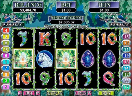 Enchanted Garden - RTG Progressive Slot