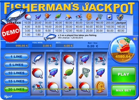 Fisherman's Jackpot Slot