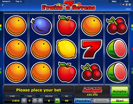 Fruits n Sevens Slot