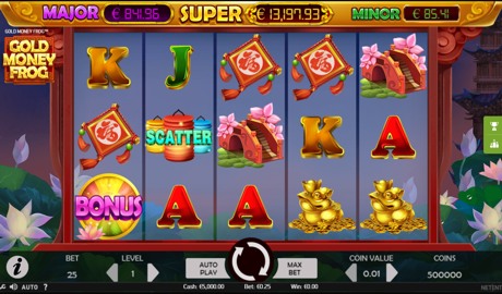 Gold Money Frog Slot