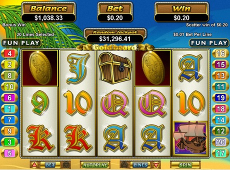 Goldbeard - RTG Progressive Slot