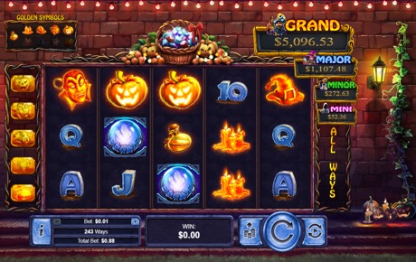Halloween Treasures - RTG Progressive Slot
