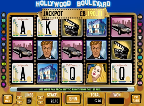Hollywood Boulevard Slot
