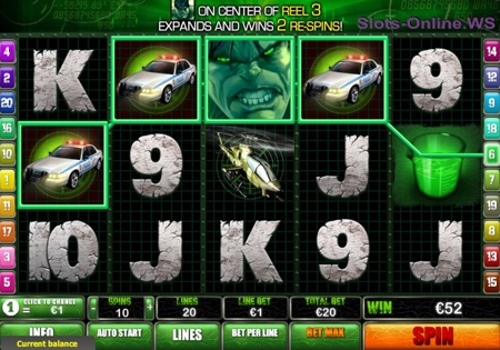 The Incredible Hulk slot