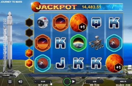 Journey to Mars Progressive Slot