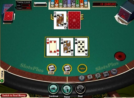 Let Em Ride Poker RTG Progressive