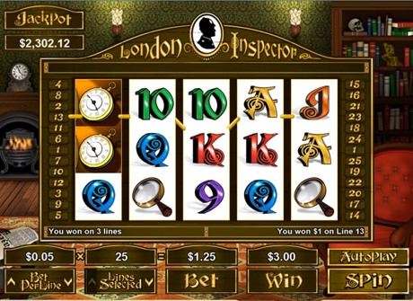 Sheriffs Office Jackpot - London Inspector Slot