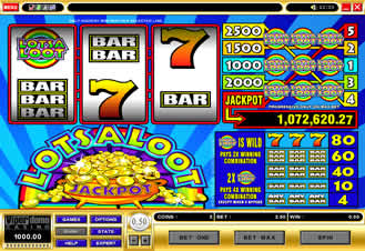 Lotsaloot slot jackpot