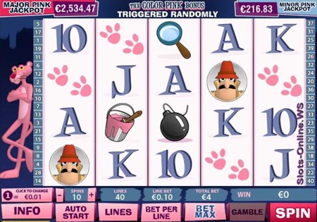 Play Pink Panther Slot now