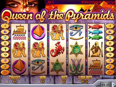 Play Queen Of The Pyramids at Titan Casino now