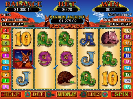 Red Sands - RTG Progressive Slot