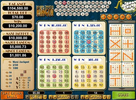 Roaring Twenties Bingo - RTG Progressive bingo