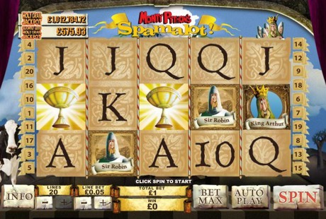 Play Spamalot Slot now