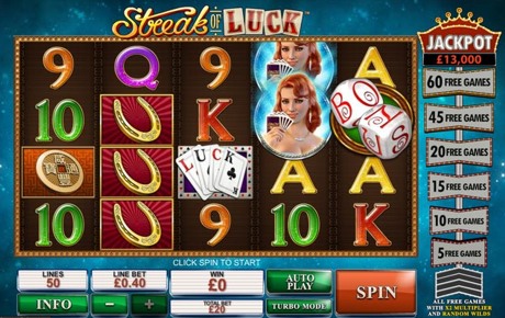 Play Streak of Luck Slot now
