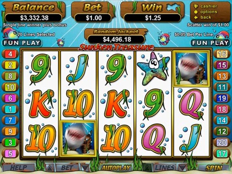 Blacksmiths Jackpot - Sunken Treasure Slot