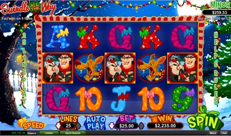 Swindle All The Way - RTG Progressive Slot