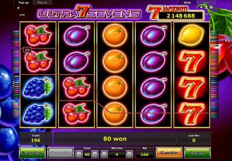 Ultra Sevens Slot