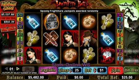 Vampire Bats - Frightmare Jackpot Slot