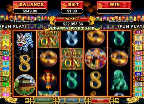 Year of Fortune - RTG Progressive Slot